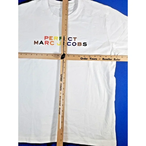 Marc Jacobs Perfect T shirt Pride Rainbow PROMO T-Shirt Men's Size Large - Picture 6 of 16
